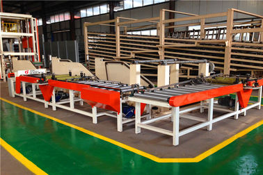 Mesin Tepi Banding Otomatis Untuk Papan Gypsum PVC Laminating Ukuran 600 * 600mm