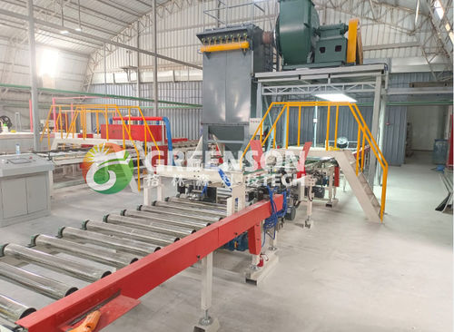Jalur Produksi Genteng Plafon di Turki