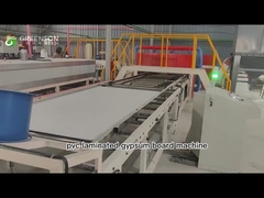 Isolasi Dekoratif Integrasi Gypsum Board Laminasi Mesin Produksi Line