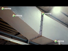 Peralatan Produksi Papan Serat Mineral Absorber Suara Untuk Dekorasi Interior