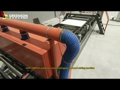 Mesin pemotong papan gipsum yang disesuaikan pelanggan ukuran 1220*2440mm