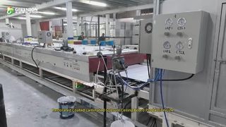 Lini Produksi Penyemprotan Otomatis Panel Plafon Gypsum