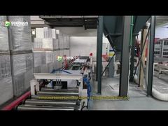 Lini produksi pelapisan papan gipsum otomatis penuh