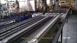 lini produksi cornice gipsum berkapasitas tinggi