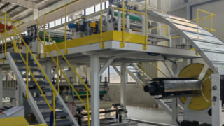 mesin pembuatan panel sandwich wol mineral