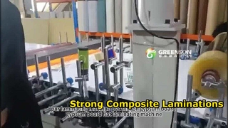 Mesin laminating film leleh panas PUR