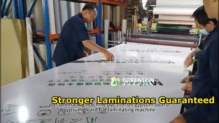 Mesin laminating film panas meleleh PUR otomatis