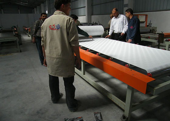 Harga yang bagus Mesin Laminasi Sisi Ganda Secara Otomatis Untuk Pvc Plafon Gipsum on line