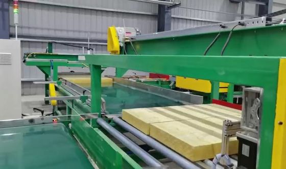 Harga yang bagus 2025 Jenis Baru 1.2m 2.4m Basalt Rock Wool Stone Wool Production Line on line