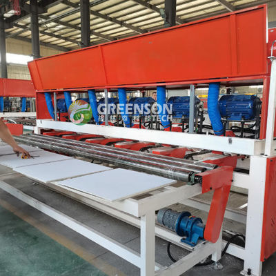 Harga yang bagus Mesin Manufaktur Untuk Ide Bisnis Kecil Gypsum Mini Ceiling Tile Making Machine on line
