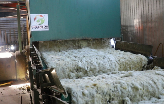 Harga yang bagus Made in China sepenuhnya otomatis rock wol manufacturing insulasi lini produksi wol batu on line