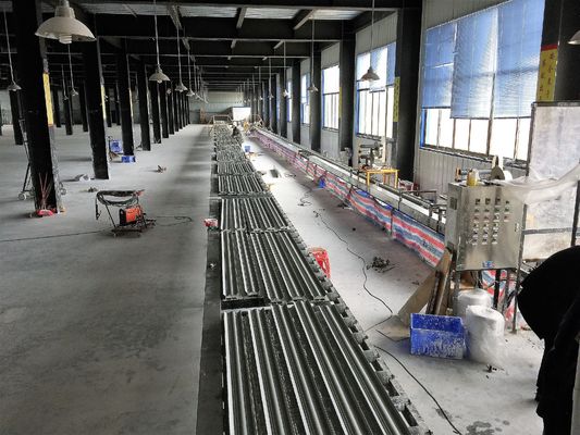 Harga yang bagus Jalur Produksi Gipsum Cornice Otomatis Dengan Kontrol Terpusat PLC on line