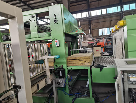 Harga yang bagus 10000 TPA Rockwool Panel Production Line Rock Mineral Wool Production Process on line