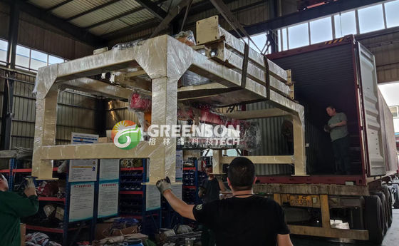 Harga yang bagus Mesin pembuatan genteng langit-langit 2x2 dengan kecepatan tinggi dengan daya 380V 50HZ on line