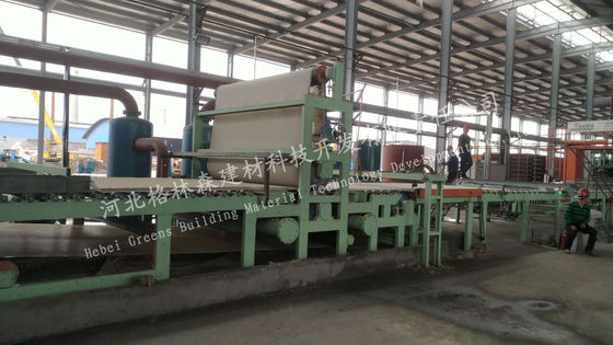 Harga yang bagus Jalur Produksi Panel Sandwich Wol Mineral Ramah Lingkungan Menggunakan Pembangkit Listrik / Pabrik Baja on line