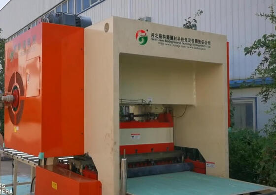 Harga yang bagus Perforator Papan Bangunan CNC Otomatis dengan Tekanan 200T dan Operasi Otomatis Tinggi untuk Ketebalan Max 20mm on line