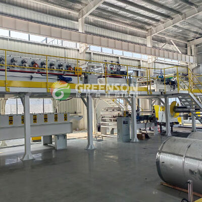 Harga yang bagus Jalur Produksi Panel Sandwich Wol Batu yang sepenuhnya otomatis Mudah Dioperasikan dengan 380V 50Hz 3fase untuk Bangunan Prefab on line
