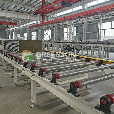 Harga yang bagus Lini Produksi Panel Sandwich PU PIR Sepenuhnya Otomatis untuk Ketebalan 40-300 mm dan Lebar 950-1200 mm on line