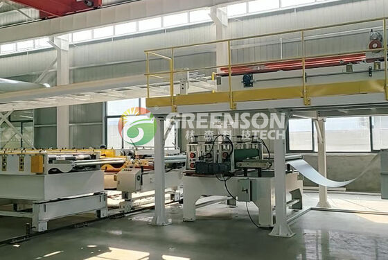 Harga yang bagus Lini Produksi Panel Sandwich PU yang Efisien Tinggi, Mudah Dioperasikan untuk Panel Atap dan Dinding Tebal 40-300 mm on line