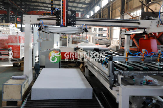 Harga yang bagus Mesin Pemotong Papan Gipsum Bebas Debu Efisiensi Tinggi Untuk Bilah Lebar 100mm on line