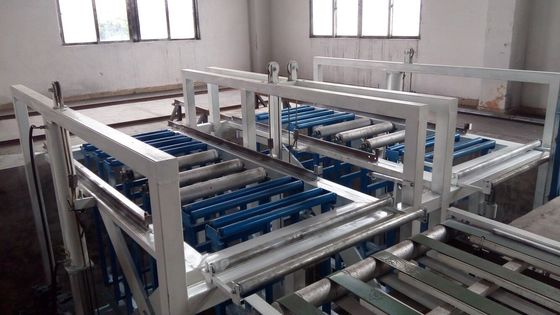 Harga yang bagus Mesin Material Dekoratif Papan MgO / Panel Dinding dengan Perangkat Otomatis yang Dimatikan on line