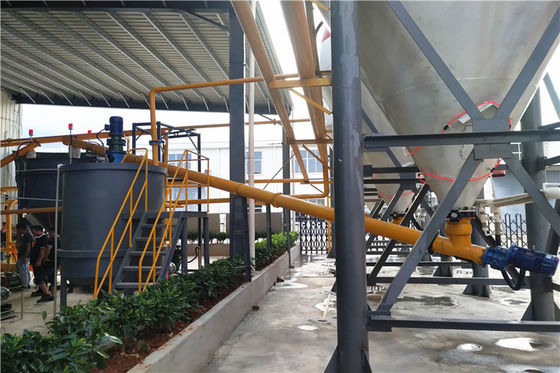 Harga yang bagus Lini Produksi Papan Kalsium Silikat Eksterior Dan Interior Efisiensi Yang Baik on line