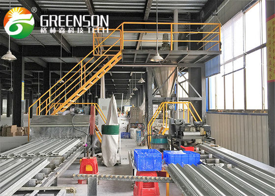 Efisiensi Tinggi Drywall Gypsum Cornice Manufacturing Machine Dengan Output Tinggi