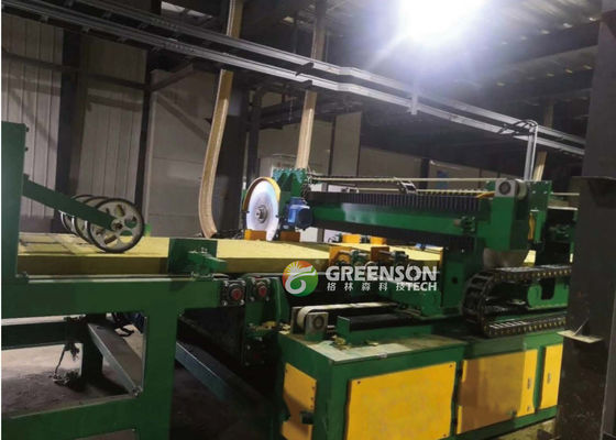 Efektif Otomatis Mineral Wool Board Line Produksi