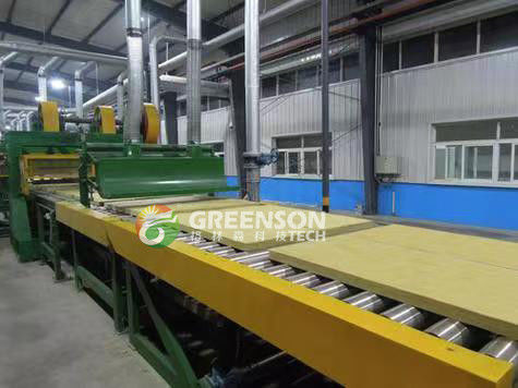 10000 Tons-60000 Tons Lini Produksi Efisiensi Mineral Wool Board