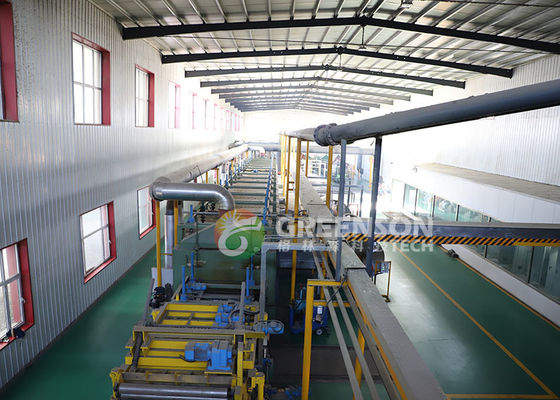 Rock Wool Sandwich Panel Line Untuk Pabrik Stone Wool