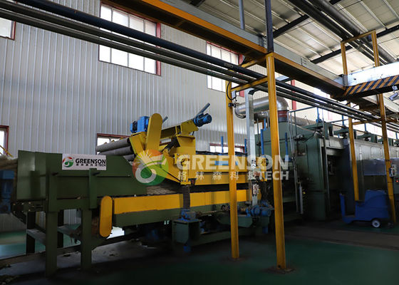 Pemotongan otomatis melihat batuan batu wol membuat jalur produksi mesin