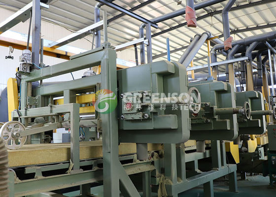 Harga yang bagus Stone Wool Basalt Making Machine Jalur Produksi Panel Rock Wool Dengan Tegangan Disesuaikan on line