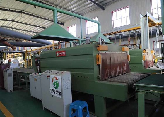 Harga yang bagus Lini produksi papan wol mineral tahan lama 1200-2400mm on line