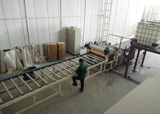 Mesin Laminasi Lantai Langit-langit Vinyl Gypsum Otomatis Kapasitas 2 Juta Sqm