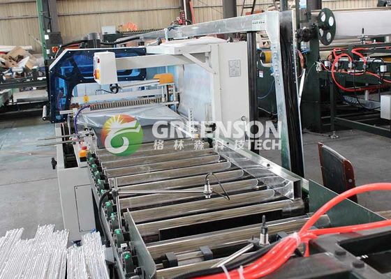 Harga yang bagus mesin laminasi papan gipsum kecil mesin laminasi papan gipsum pvc on line