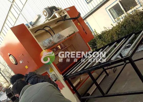 Mesin pembuat papan berlubang otomatis tinggi dengan operasi yang mudah dalam 2 pekerja