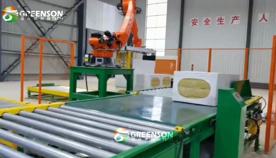 Jalur Produksi Panel Wol Batu Jalur Produksi Papan Isolasi Wol Mineral