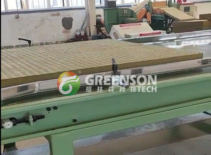 Harga yang bagus Jalur Produksi Bahan Bangunan Otomatis Untuk Papan Wol Serat Mineral / Batu / Batu / Basalt on line