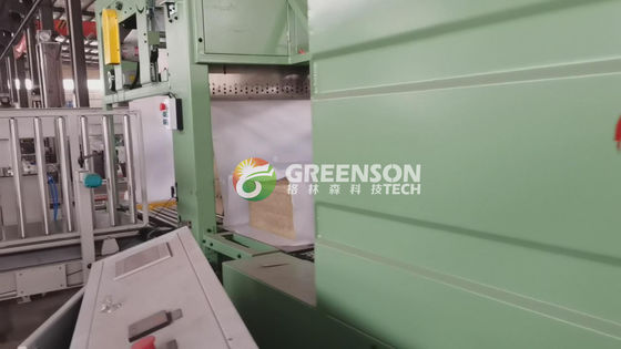 Jalur produksi wol batuan yang efisien tinggi untuk proses produksi yang cepat dan otomatis