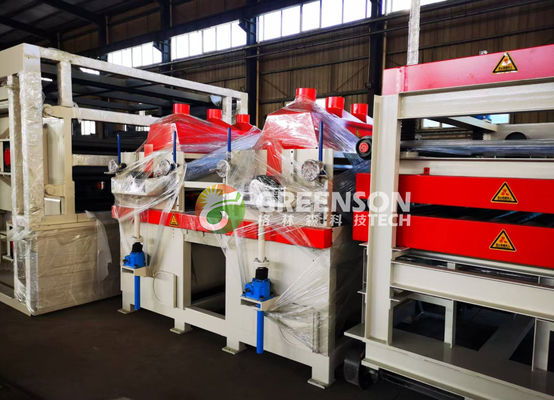 Peralatan produksi papan wol batu yang didukung oleh sistem kontrol PLC