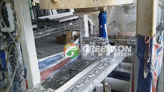 42-150 M Panjang Gypsum Cornice Membuat Mesin Peralatan
