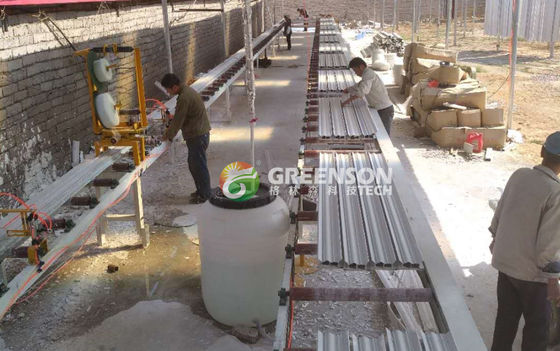 4000pcs Kapasitas Produk Gypsum Cornice Membuat Mesin Untuk Produksi