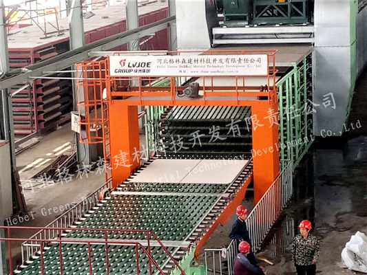 Harga yang bagus Full Automatic Line Produksi Serat Mineral Tile Dengan 2 - 12 Juta Sqm Kapasitas on line