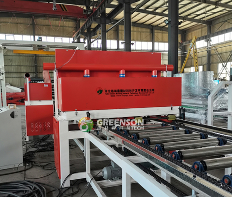 Mesin Plafon Plester Veneer PVC Otomatis untuk Papan Gipsum