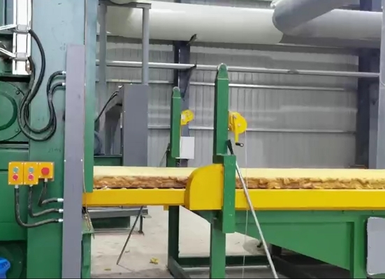 Mesin Lini Produksi Wol Batu Otomatis Penuh
