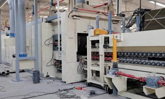 Lini Produksi Isolasi Wol Batu dengan Kontrol PLC