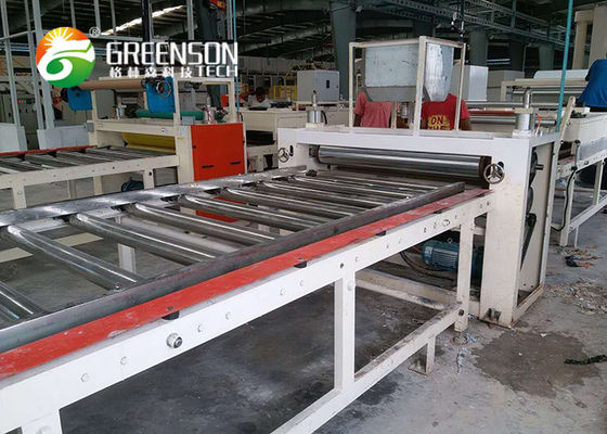 Harga yang bagus Fiber Glass Nonwoven Laminated Gypsum Ceiling Ubin Line Produksi on line