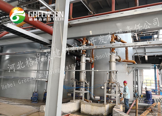 Konstruksi Disesuaikan Jalur Produksi Wol Mineral Line Operasi Otomatis