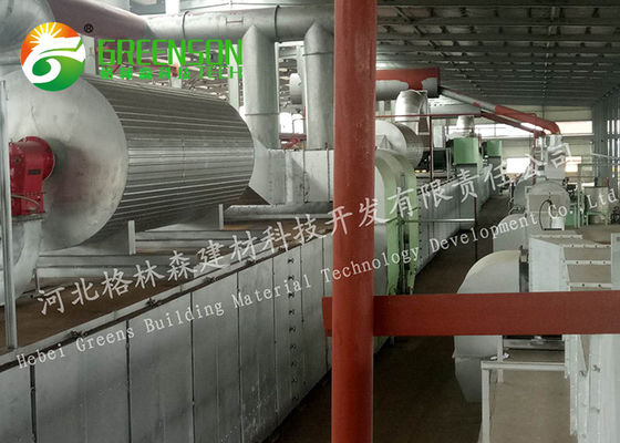 Harga yang bagus Lini Produksi Papan Wol Mineral Otomatis Penuh Untuk Bahan Isolasi Panas on line