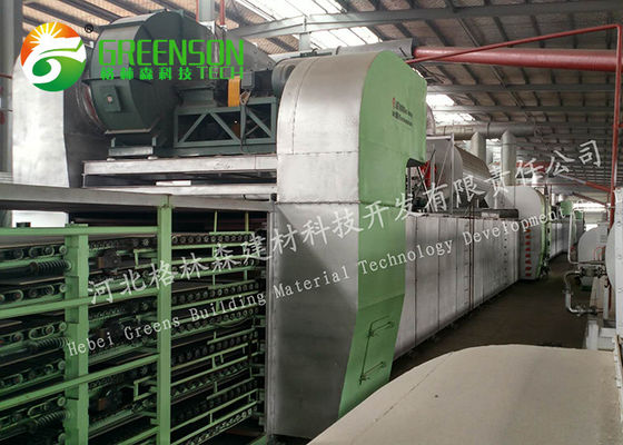 Harga yang bagus Struktur Sederhana Jalur Produksi Papan Wol Mineral Dengan Lima Proses Utama on line